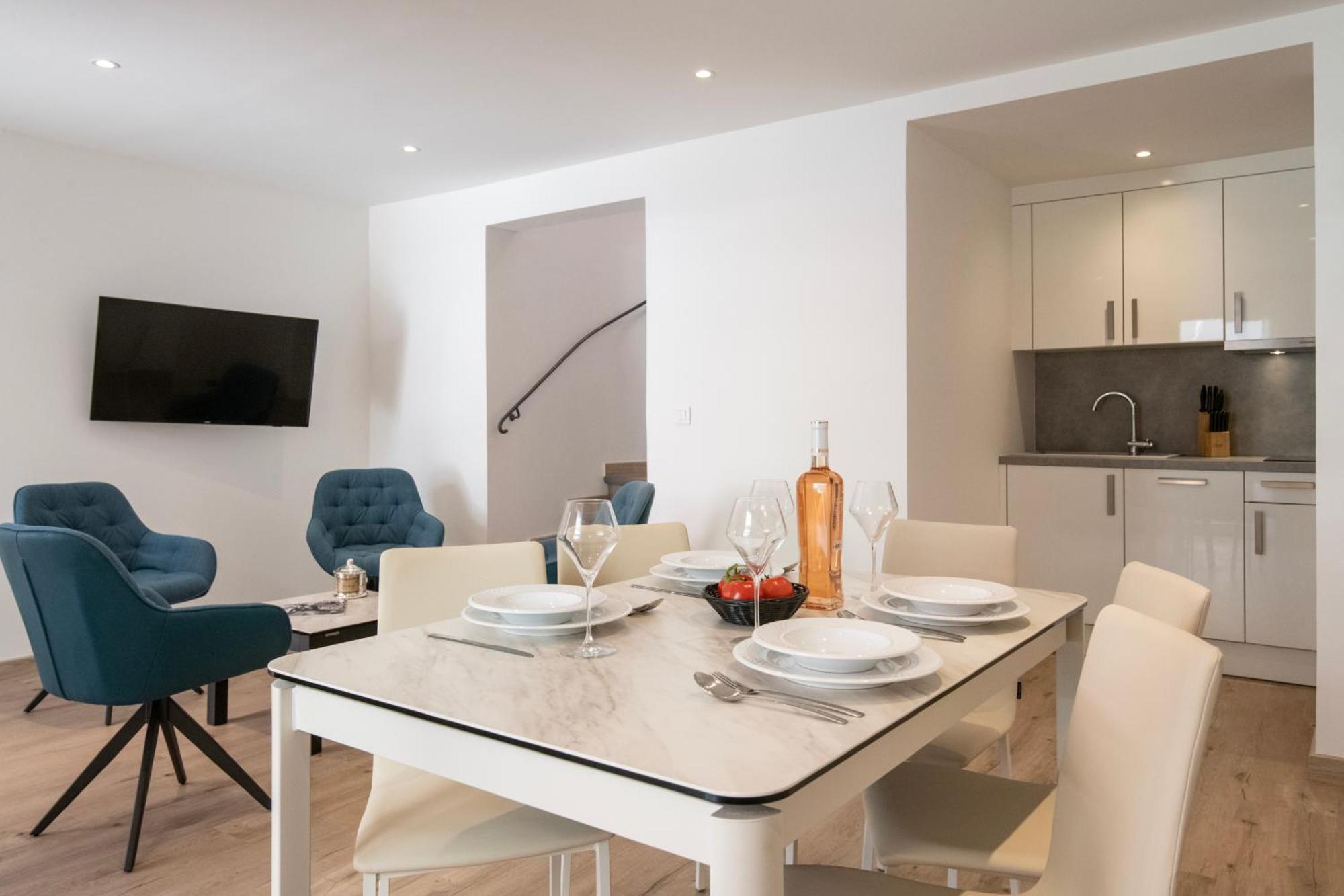 Appartements French Riviera Confidential Centre Ville Juan Les Pins Proche Des Plages Habitación foto